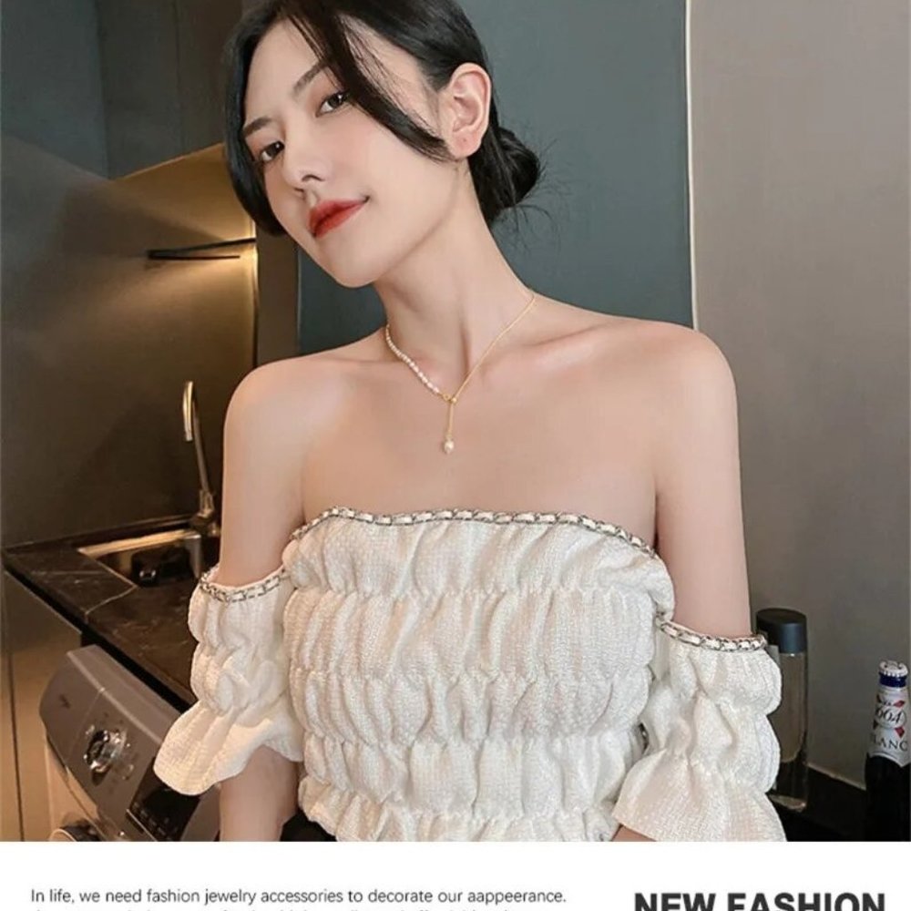 INS Style Natural  Luxury Pearl Necklace - Picture 4 of 6